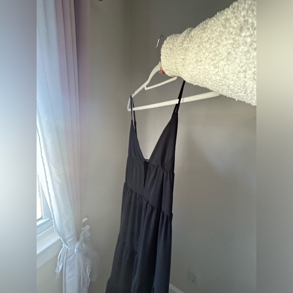 Black summer dress